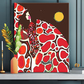 Painting by numbers When the sun rises in the west